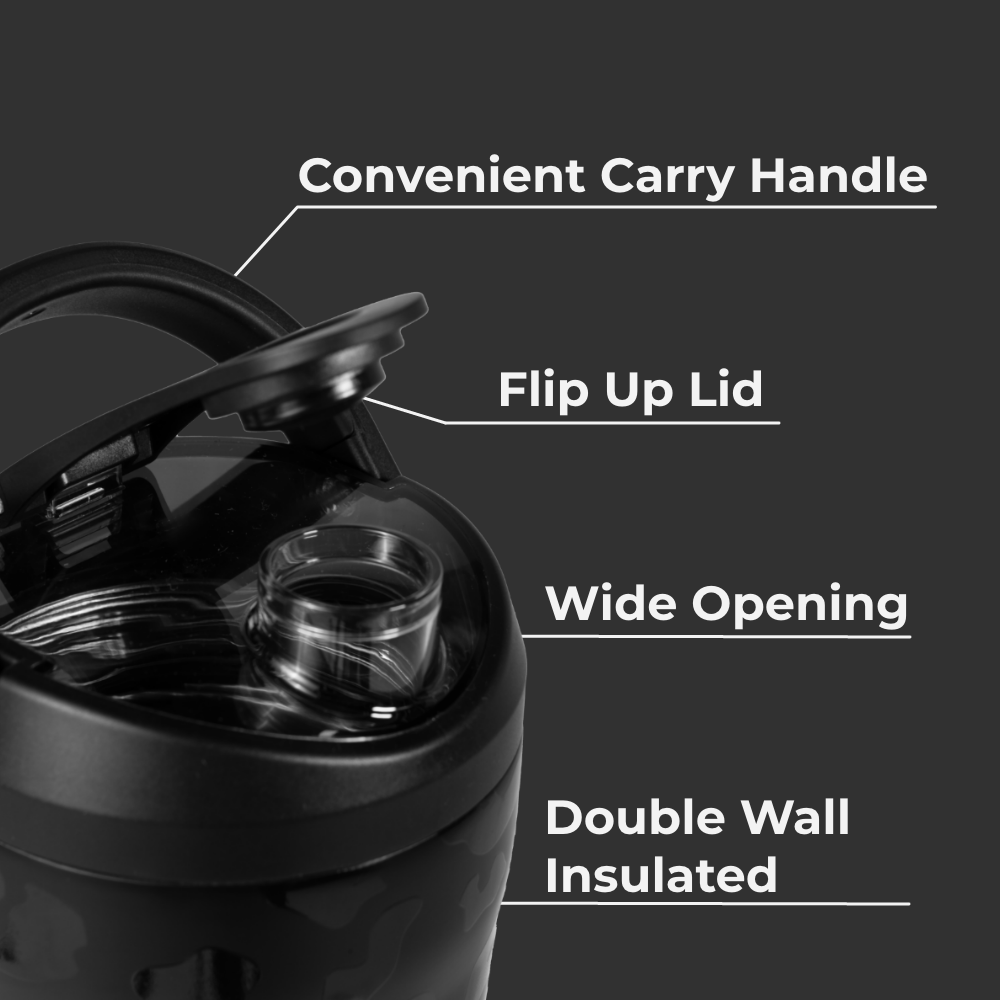 Insulated Shaker Bottle 24oz